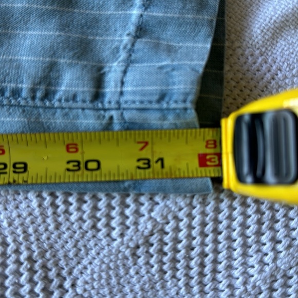 NYDJ NWT Teresa Wide Leg Summer Stripe Placket Pants - Picture 9 of 12